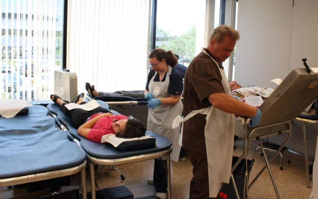 Rabine Group Blood Drive 2014