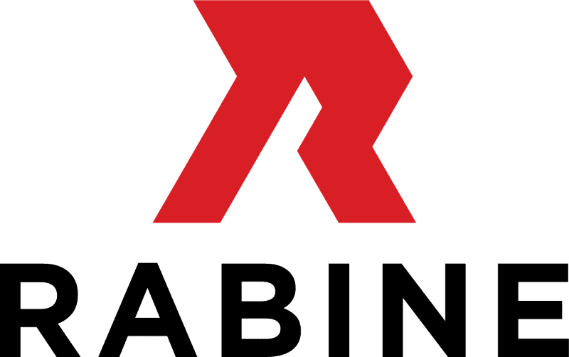 Rabine Stacked Red R Rich Black Rabine Rabine Stacked Red R Rich Black Rabine